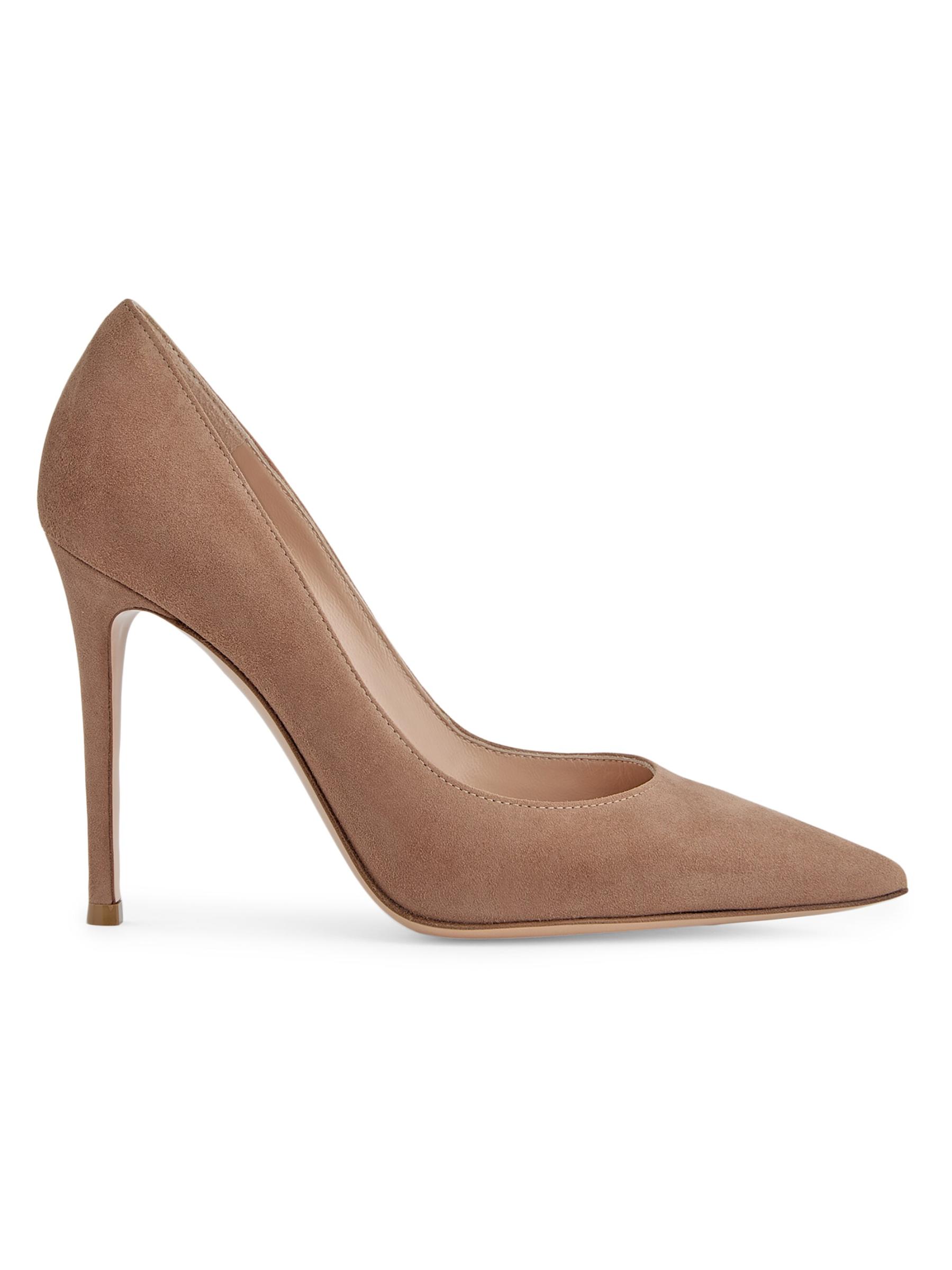 ■Gianvito Rossi■ 105mm スエード パンプス Gianvito Rossi - 105MM スエード ピンヒール パンプス を