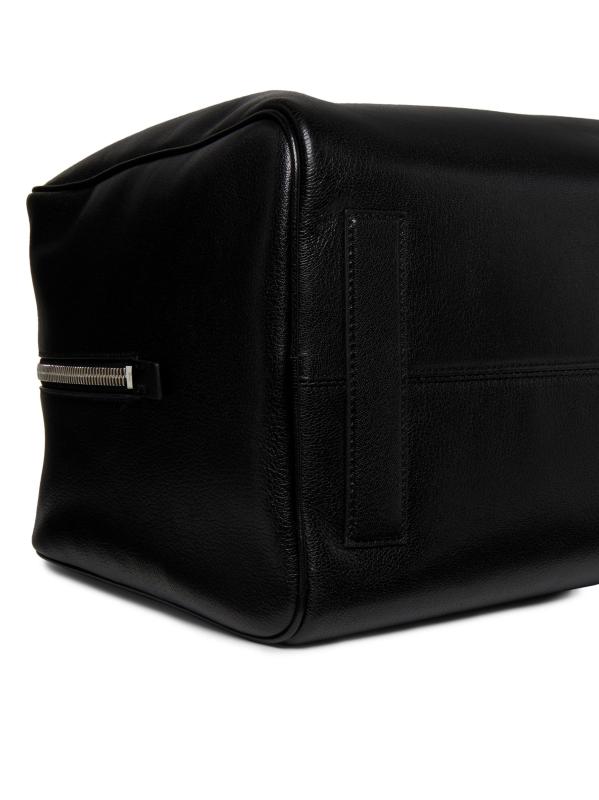 #5: حقيبة البولينج الجلدية القابلة للتزود - أسود