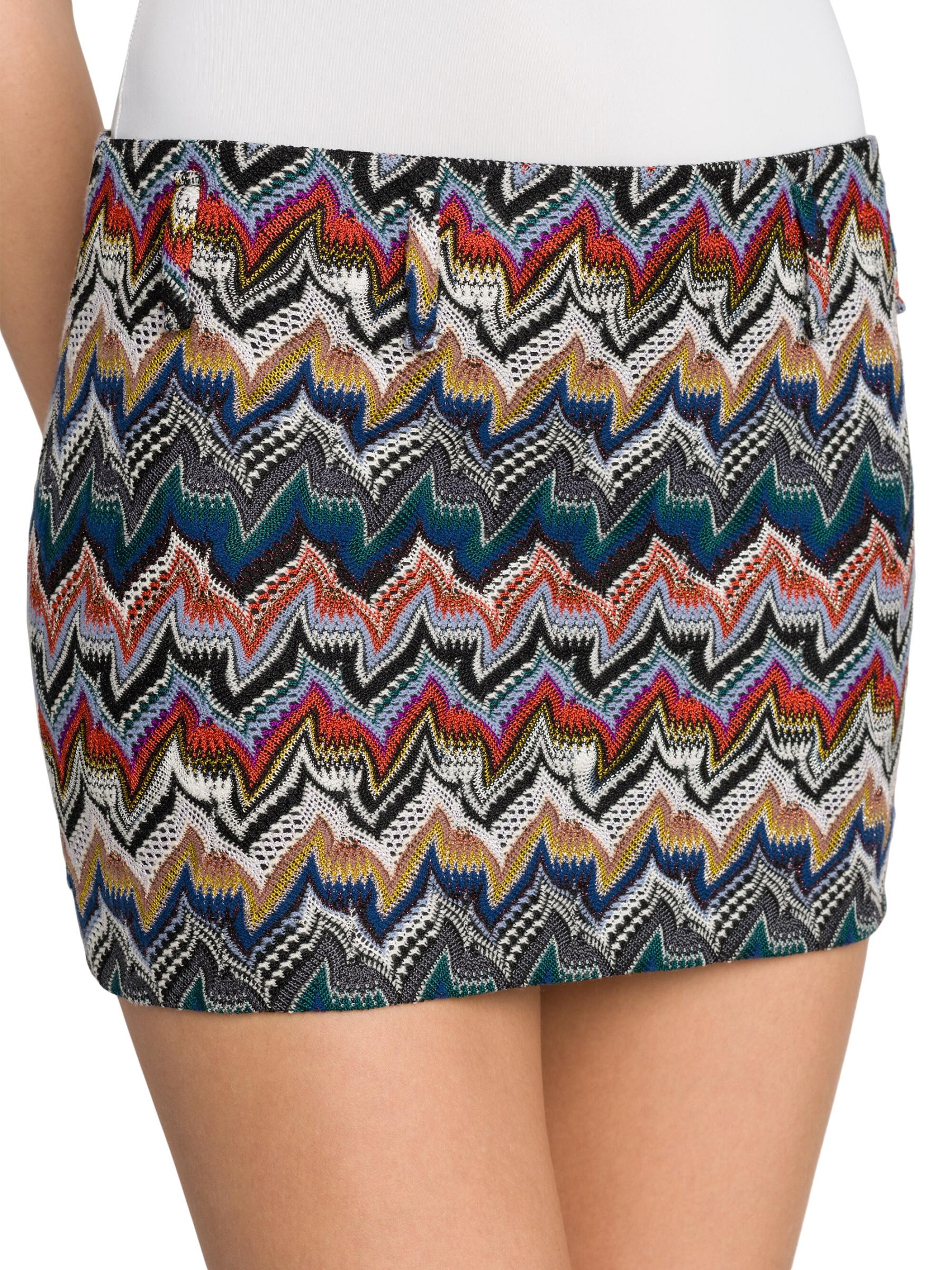 Missoni - ジグザグニットミニスカート をオンライン購入 | Saks