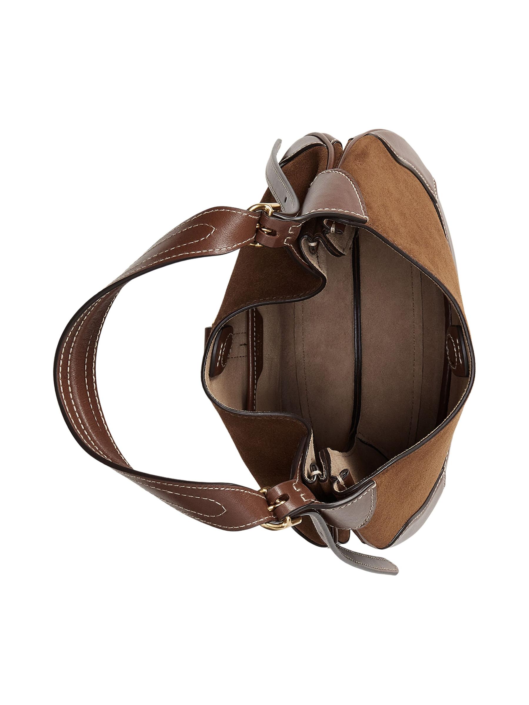 ROLAROLA ■ SUEDE HOBO BAG PATRIZIA Suede Hobo Bag | Tan - The Leather Mob
