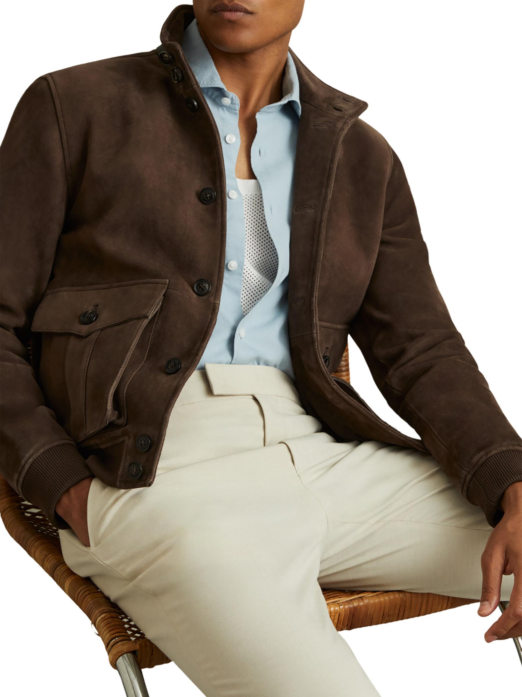 Brooks Brothers ゴートスエードジャケット Lサイズ Brooks Brothers ゴートスエードジャケット Lサイズ ブルックス