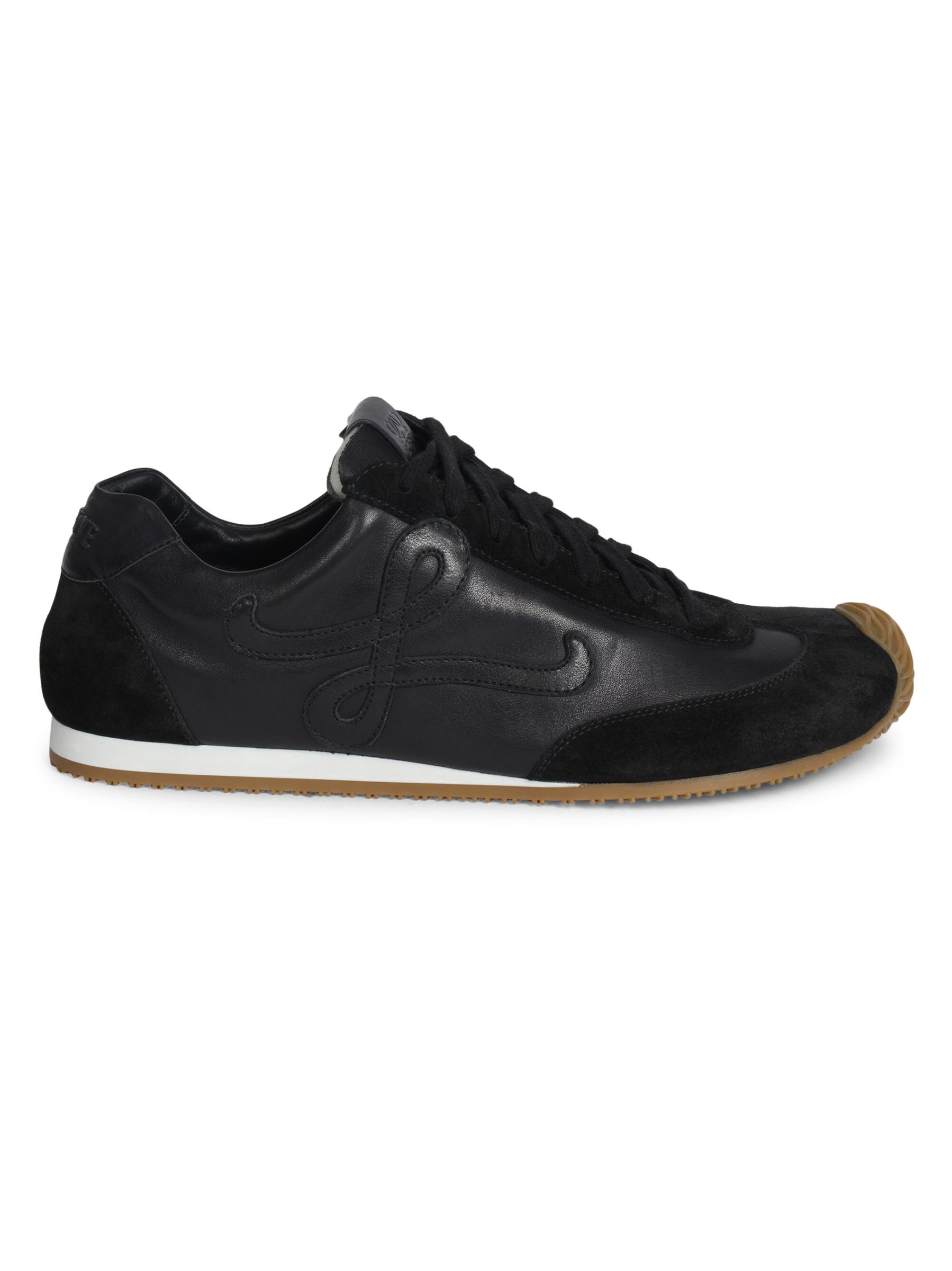 Shop Loewe - Men's Ballet Runner 2.0 Leather Low-Top