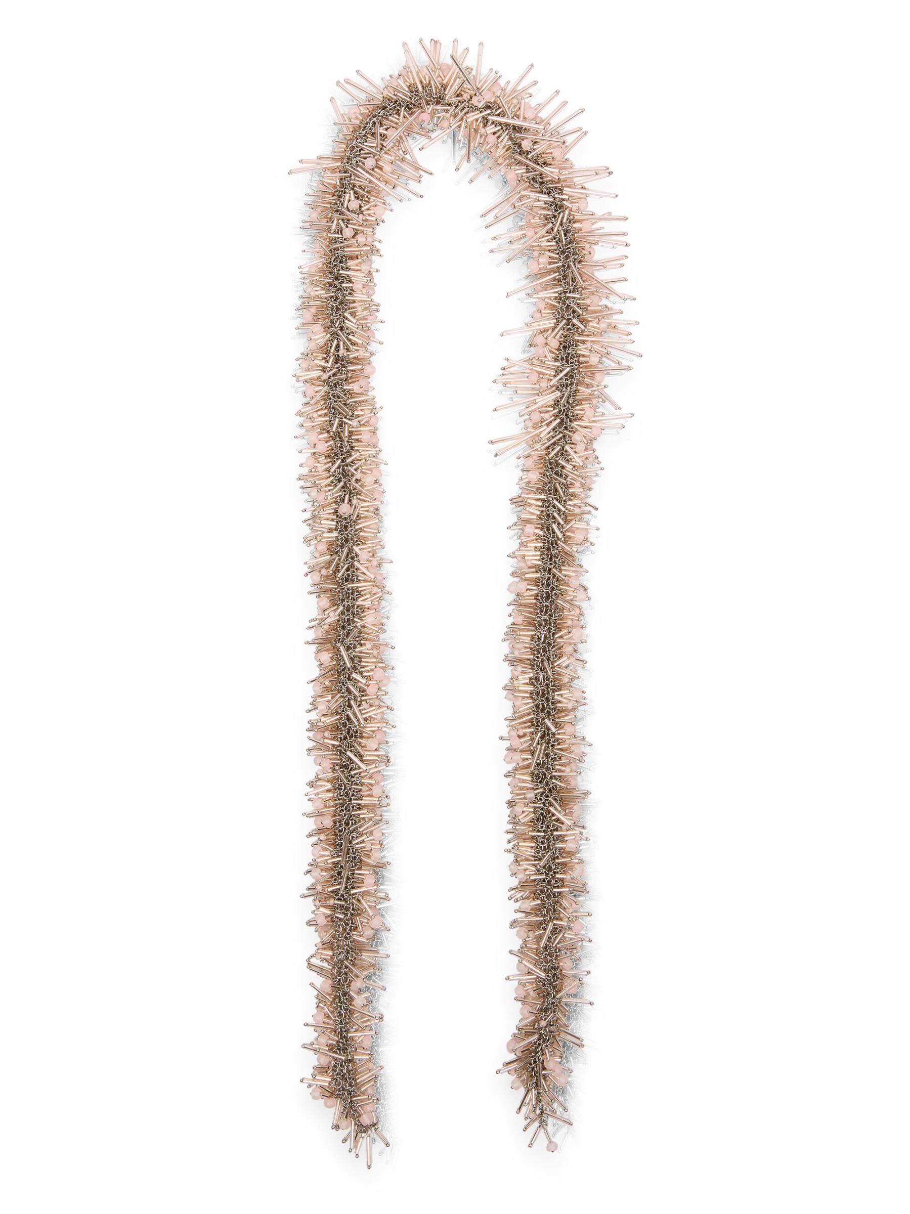 【送料&関税込】Dries Van Noten embroidered Scarf Necklace Dries Van Noten Dries Van Noten 'Embroidered Scarf' Necklace