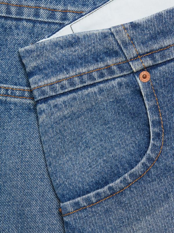【MAISON MARGIELA】ハイライズ ストレートレッグジーンズ MM6 MAISON MARGIELA ミッドライズ ストレートレッグジーンズ