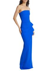 Solace London★キンズレードレープストラップレスガウン d4b9589b623cd97c144bdf9e2ee7d4