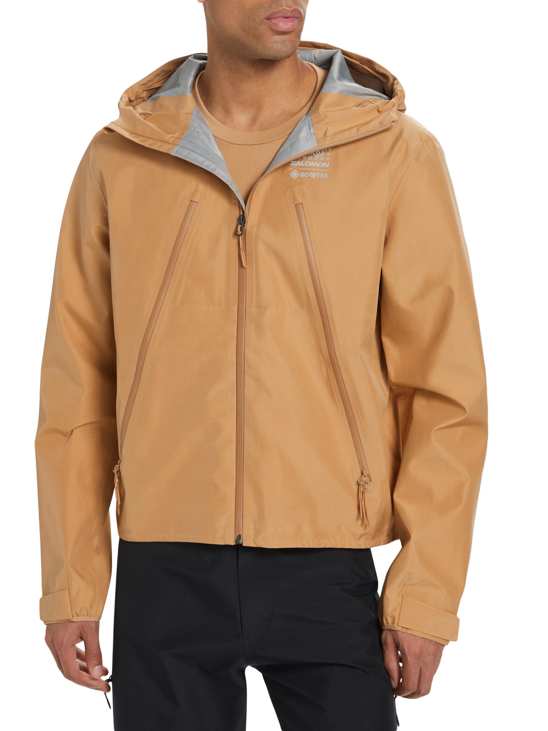 MM6 x Salomon Rain Jacket | Tan Goretex | Canoe Club