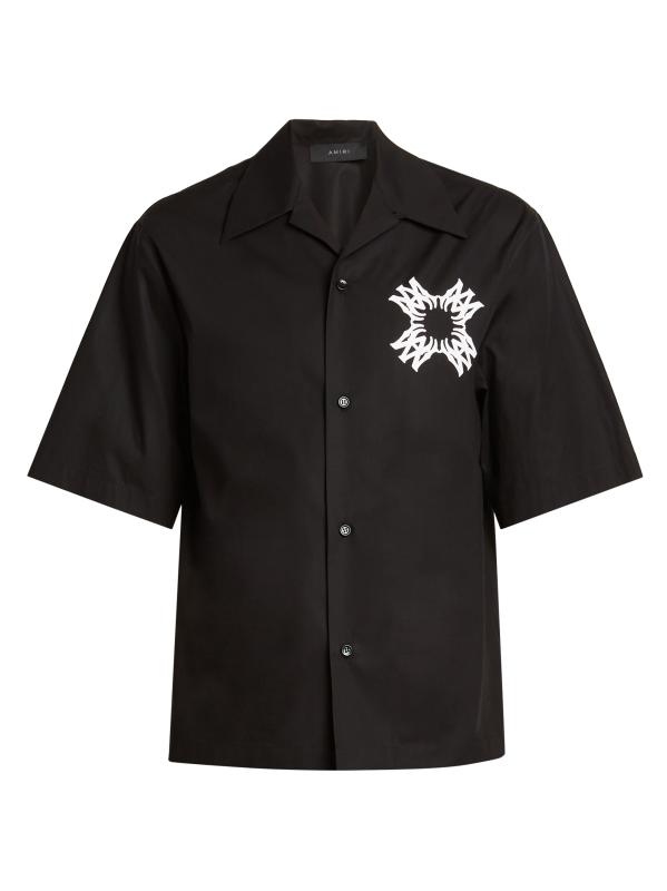 Shop Amiri - Graphic Logo Bowling Shirt | Saks Fifth Avenue