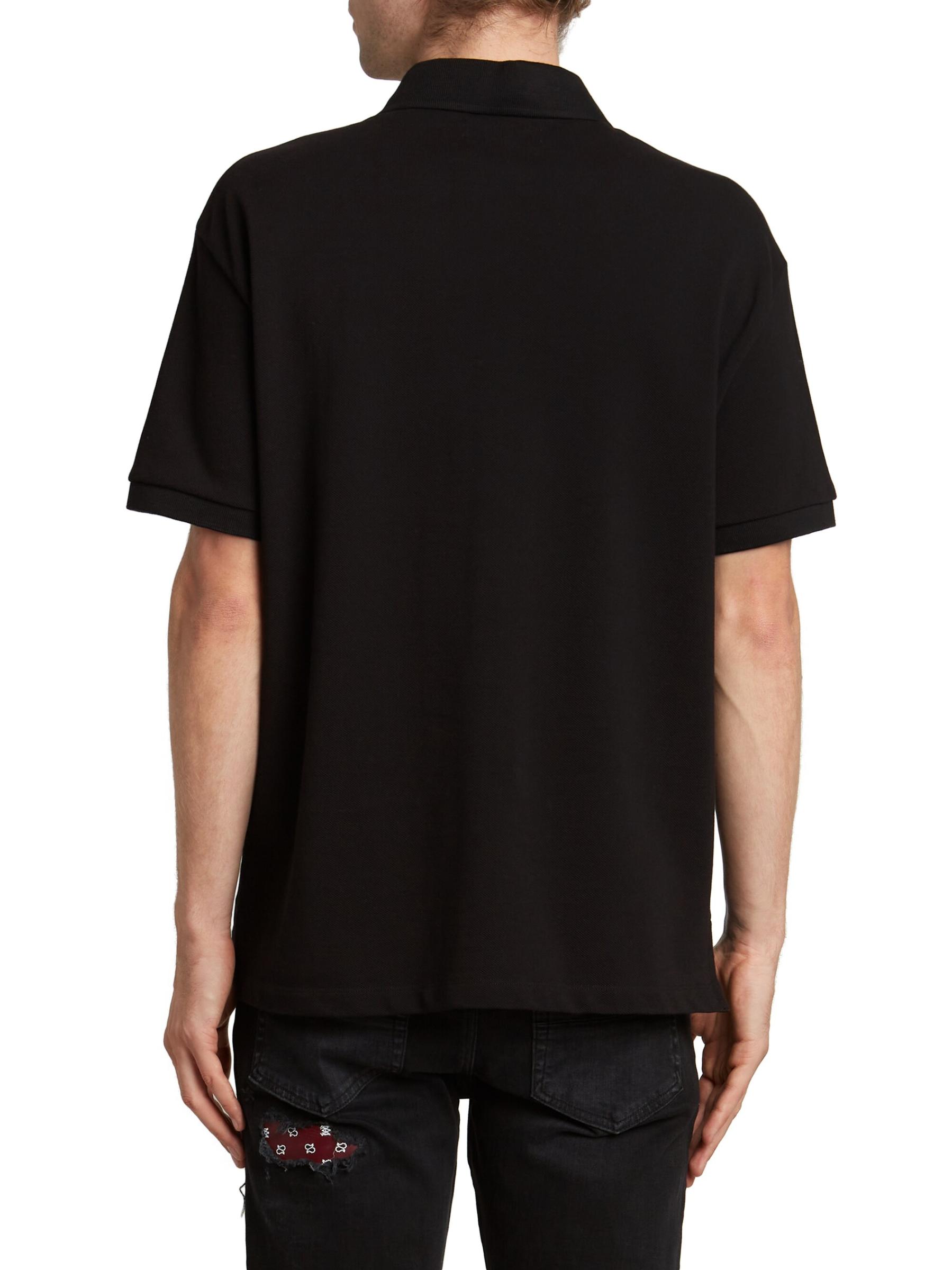 Shop Amiri - Ma Quad Cotton Polo Shirt | Saks Fifth Avenue
