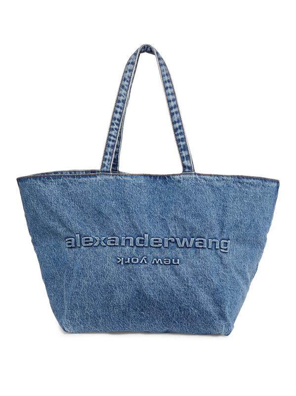 Alexander Wang - パンチデニムロゴトートバッグ をオンライン