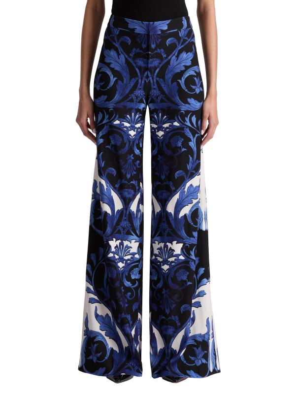 #2: بنطال واسع الساق بطبعة روني - ملاذ ملكي