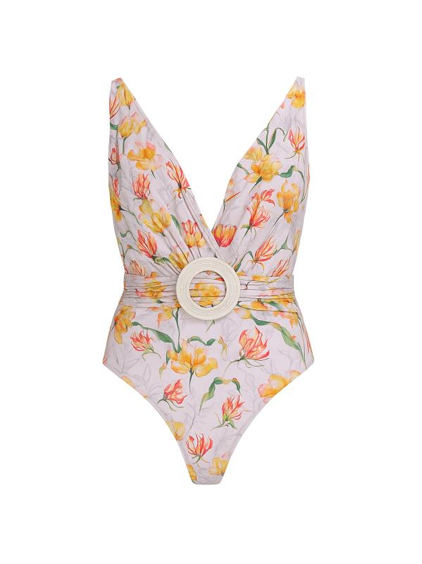 بدلة سباحة هوني فلاور بلونج من قطعة واحدة