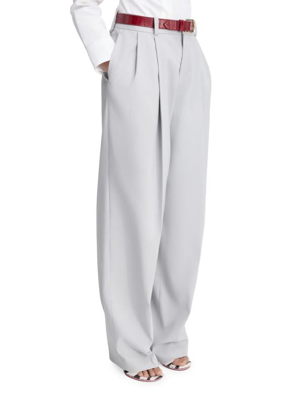関税込■JACQUEMUS■Curzio コットンブレンドワイドレッグパンツ Jacquemus - Le Pantalon Curzio コットンブレンド・ワイド