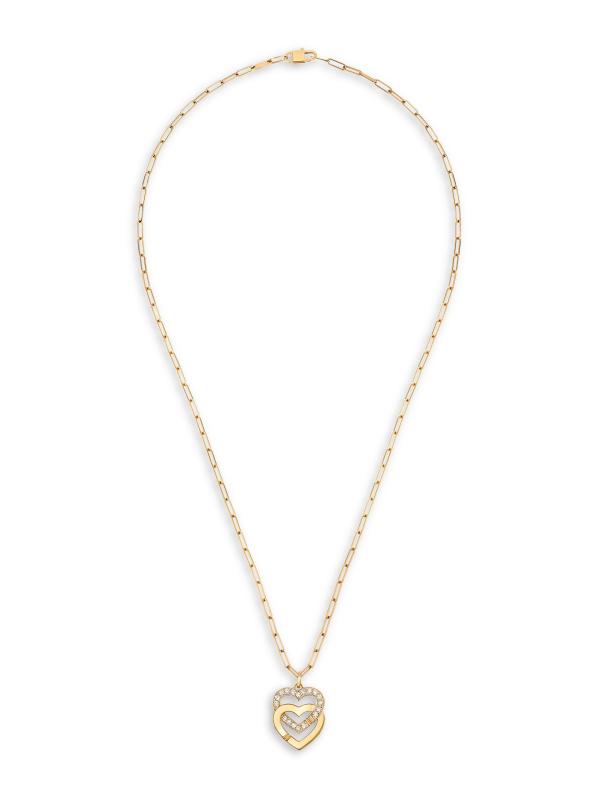 ディンヴァン Dinh Van K18 ダイヤ ネックレス インプレッション ディンヴァン Dinh Van K18 ダイヤ ネックレス インプレッション