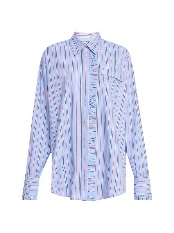 Kylie Striped Button-Front Shirt