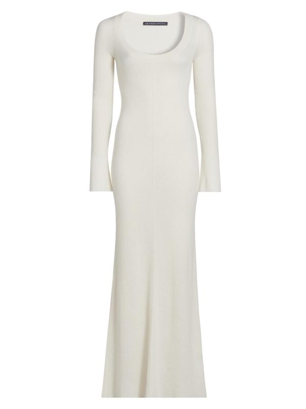 Balerina Mohair-Blend Maxi Dress