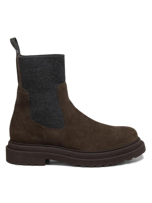 Suede Chelsea Ankle Boots