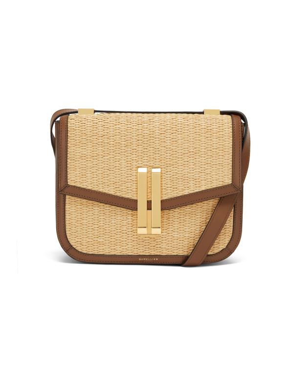DeMellier シエナ サドル クロスボディ Tan 海外限定 DeMellier The Siena Saddle Leather Crossbody Bag | Neiman Marcus