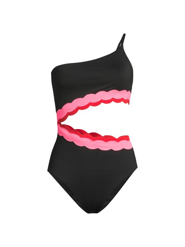 بدلة السباحة Liora غير المتماثلة المكونة من قطعة واحدة