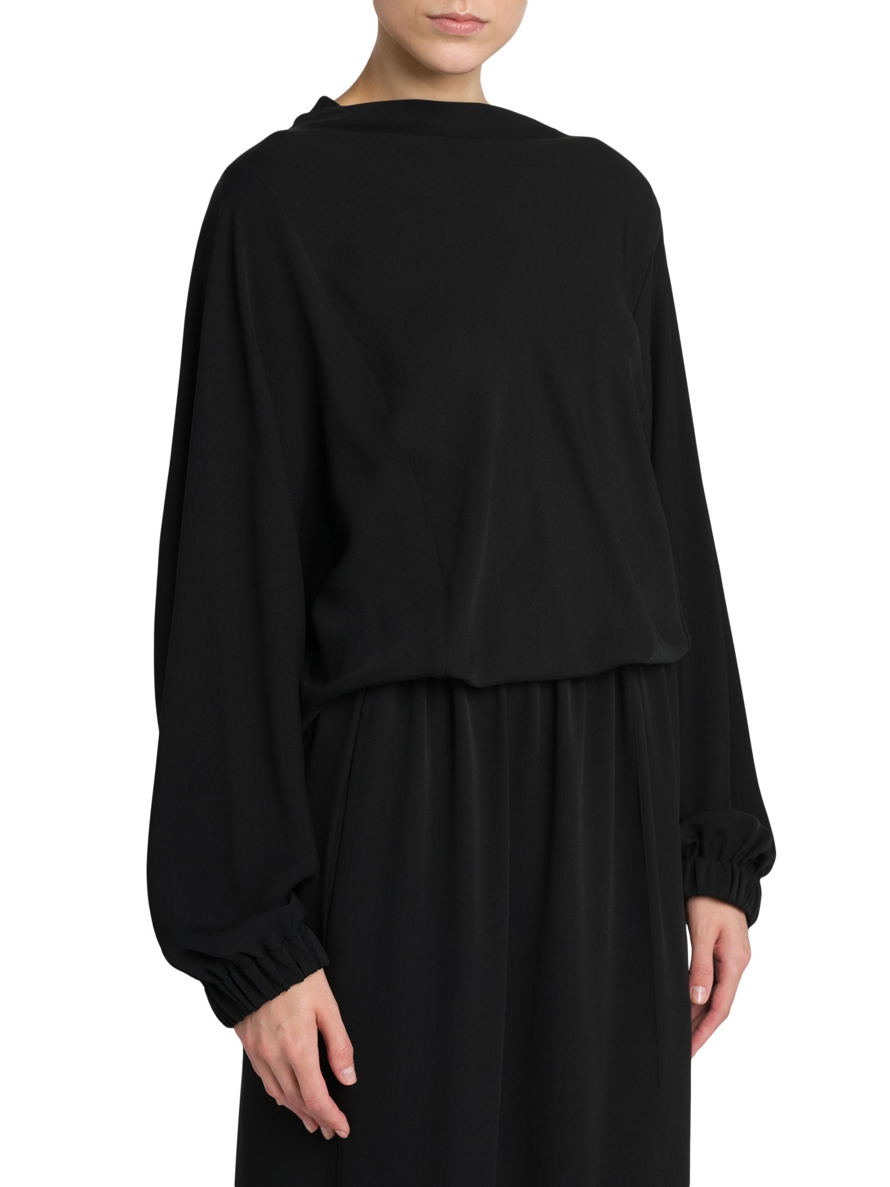 Giorgio Armani - シルク・トリプル・ジョーゼット・ドレス を