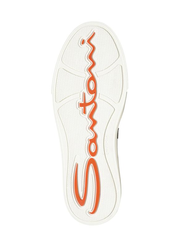 Santoni - スエード スリッポン スニーカー をオンライン購入