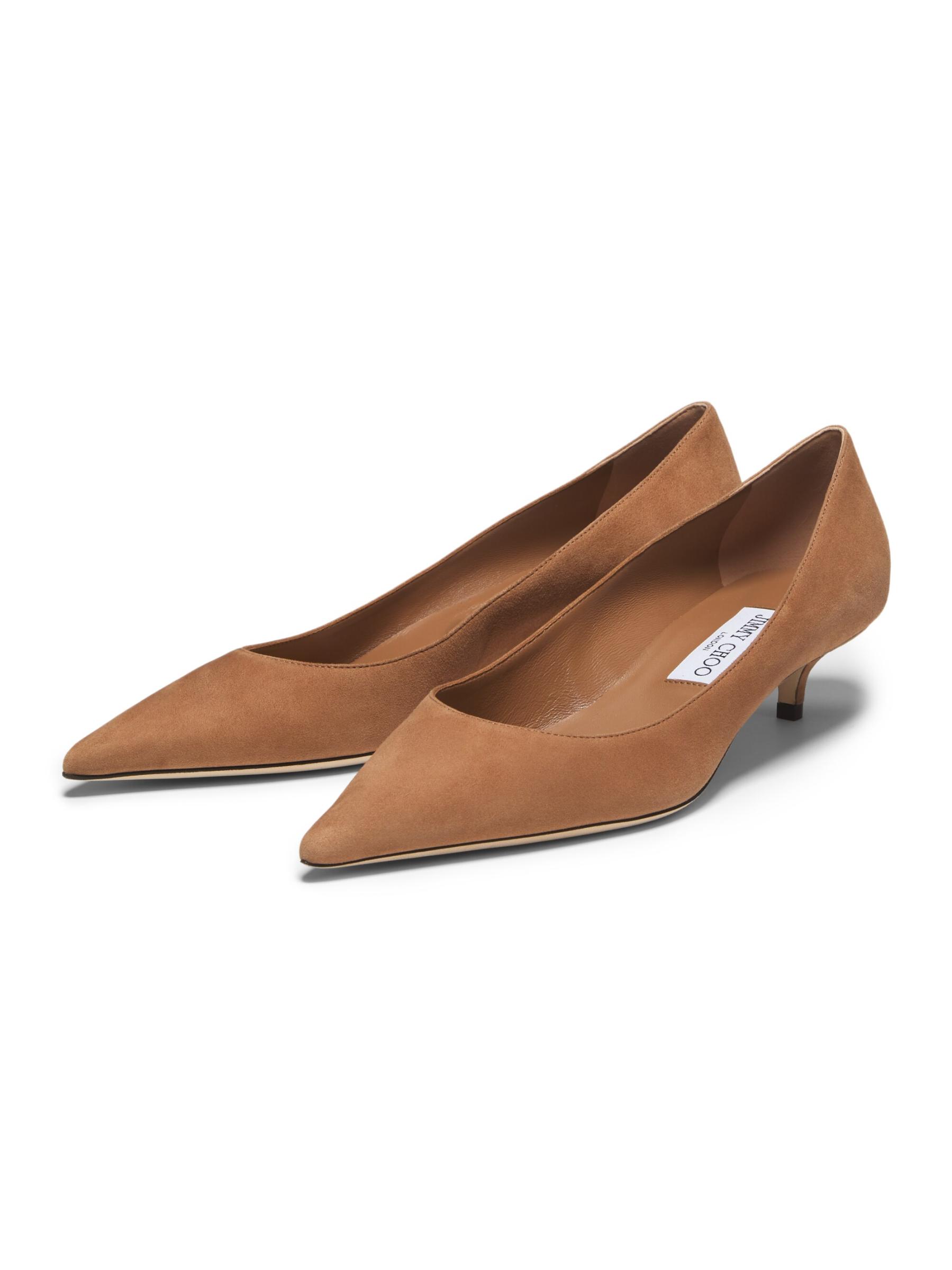 Shop Jimmy Choo - Core Amelia 35MM Kitten-Heel Pumps | Saks