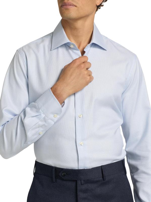 #5: قميص قصير الأكمام من كوليكشن - أزرق فاتح