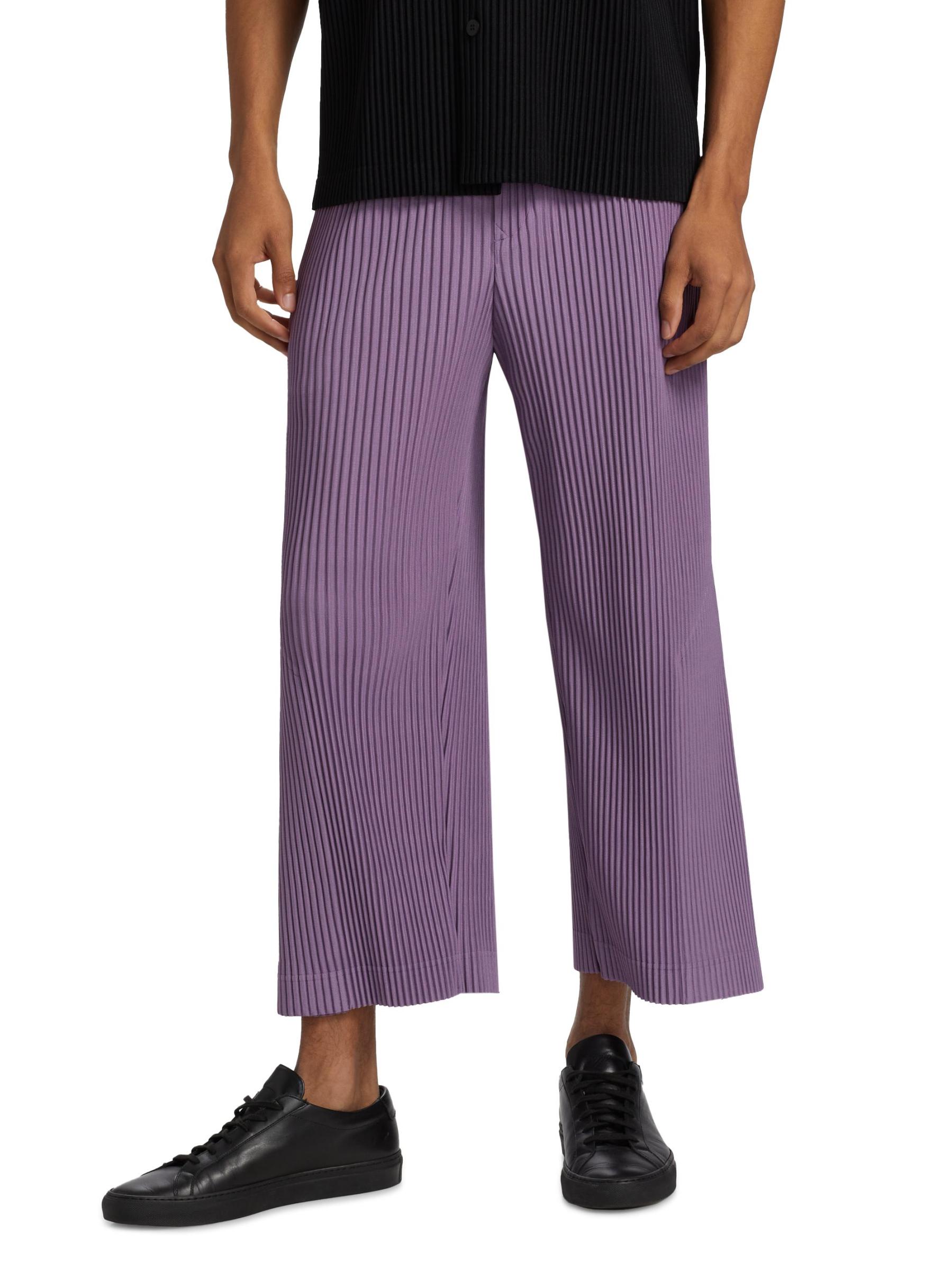 Shop Homme Plissé Issey Miyake - MC April Flared Crop Pants