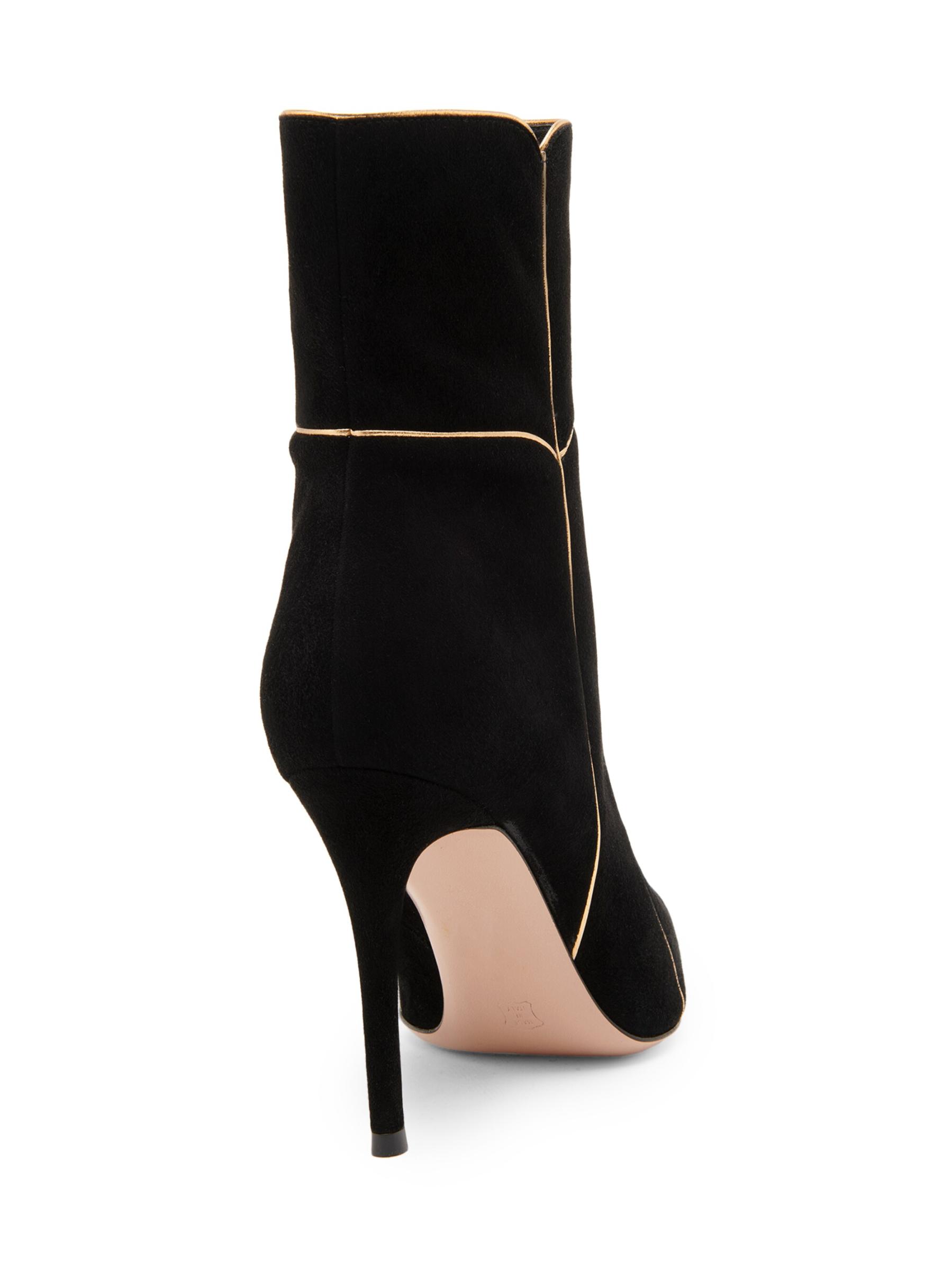 お洒落★GIANVITO ROSSI スエード アンクルブーツ レディース・アンクルブーツ| Gianvito Rossi