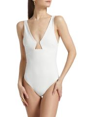 Shop Zimmermann - Coco Wire-Front One-Piece Swimsuit | Saks Fifth