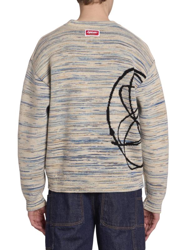 #4: سترة فوتورا من الصوف القابل للتمدد بوجهين - أوف وايت