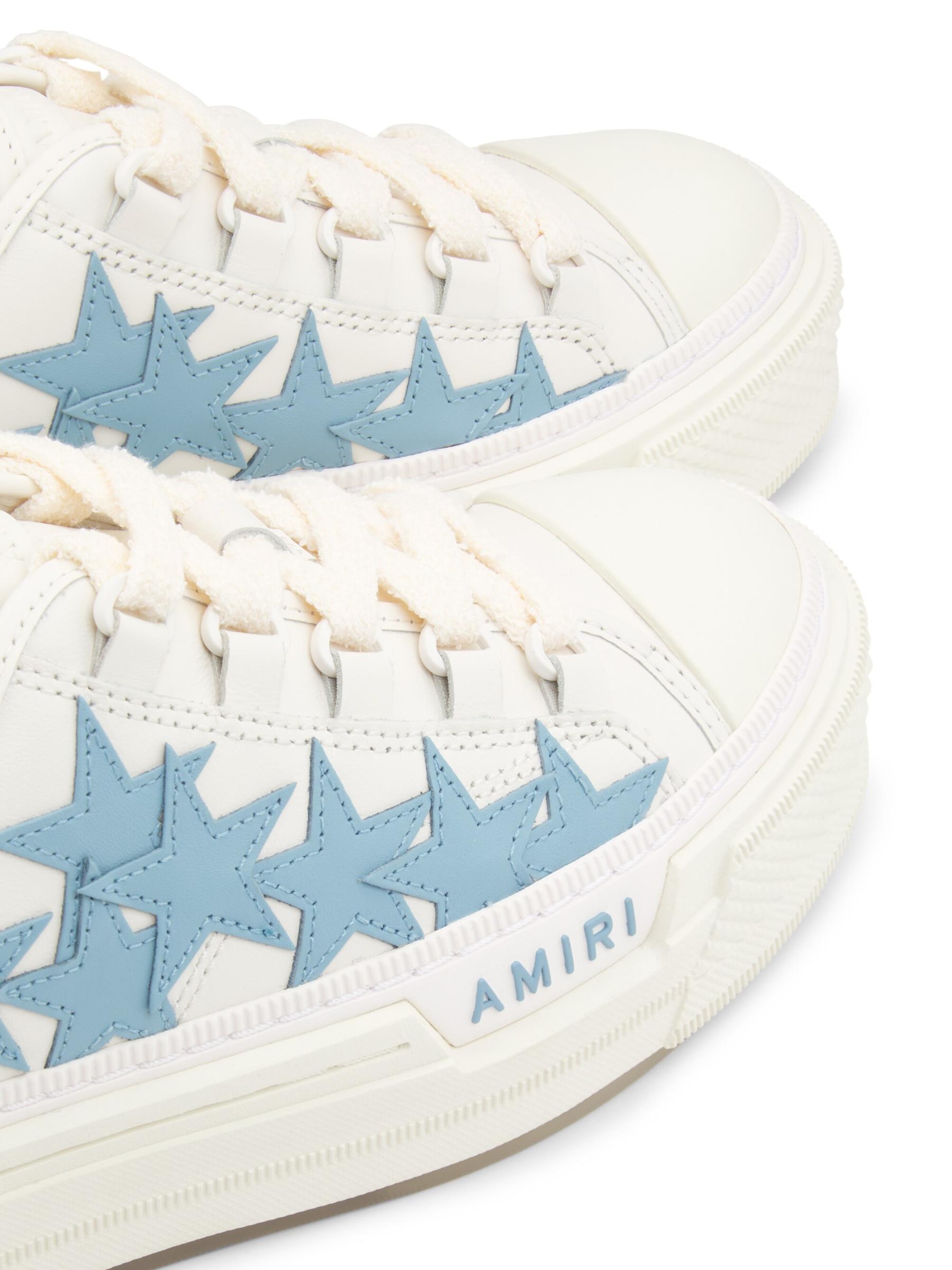 Amiri - スターズ・コート・レザー・ロー・トップ・スニーカー
