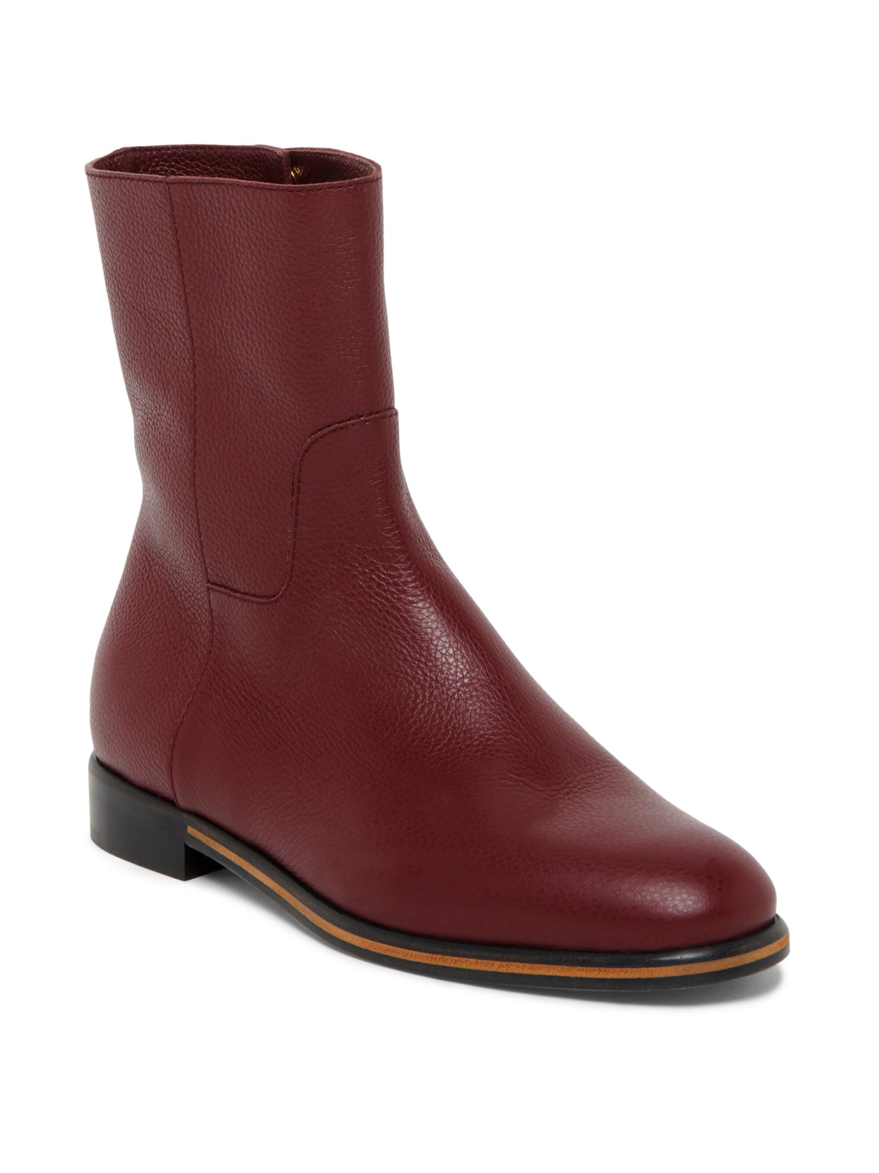 Pollini - アスコットレザーアンクルブーツ をオンライン購入