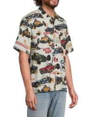 Sacai - カーレースプリントシャツ をオンライン購入 | Saks