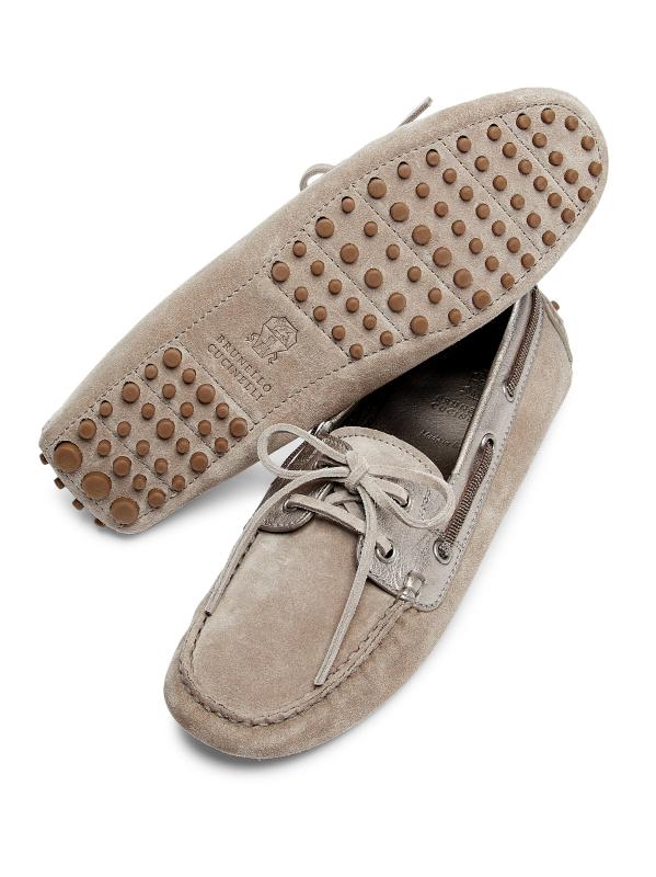 Brunello Cucinelli - レザーローファー をオンライン購入