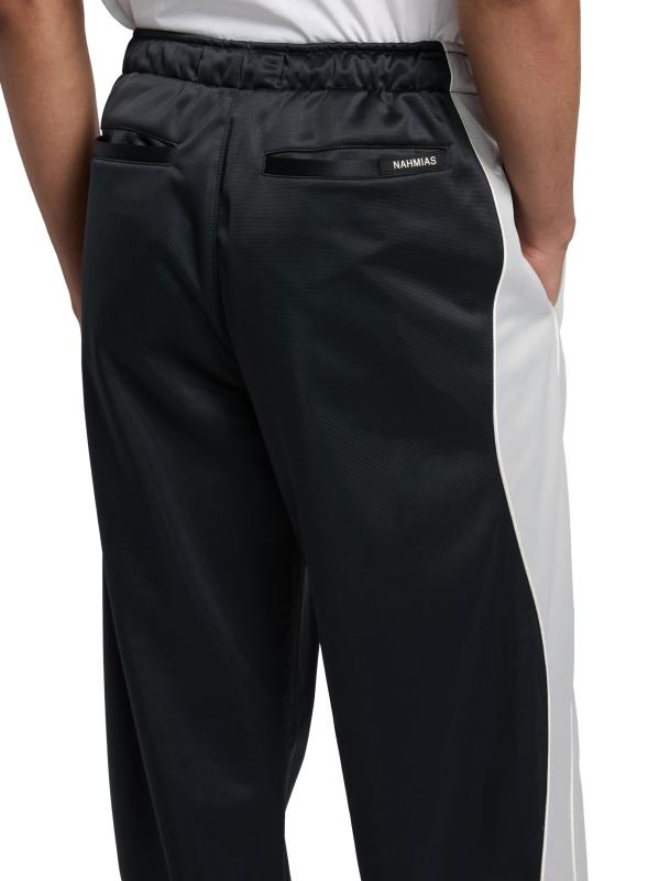 #5: بنطال أولي رياضي بساق مستقيمة - أسود + رمادي