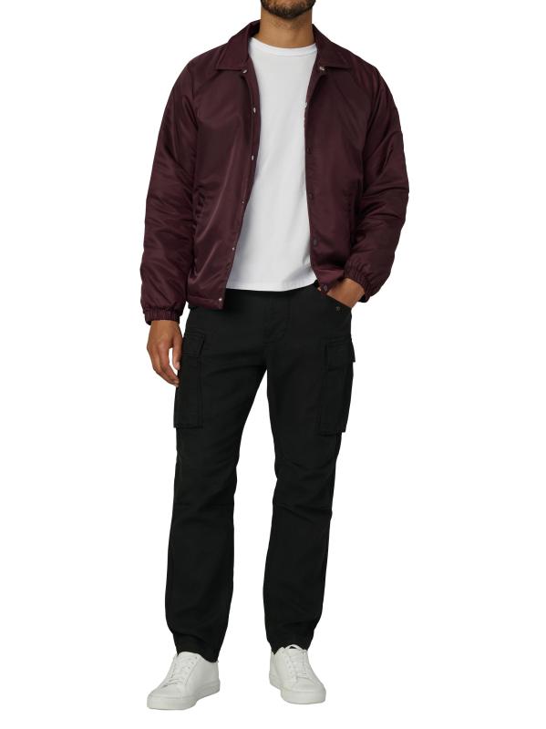 #7: جاكيت ساتين كوتش - نبيذ