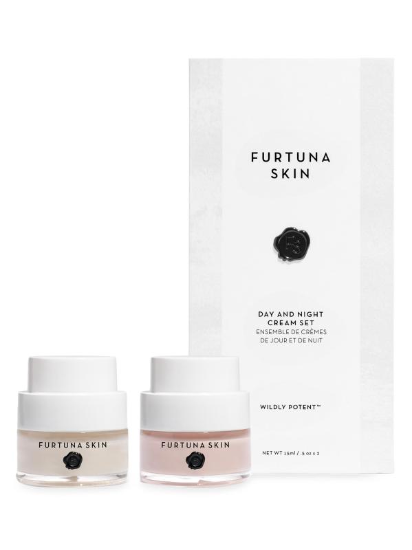 مجموعة كريم كوري لتجديد البشرة نهارًا وليلاً للسفر مكونة من قطعتين