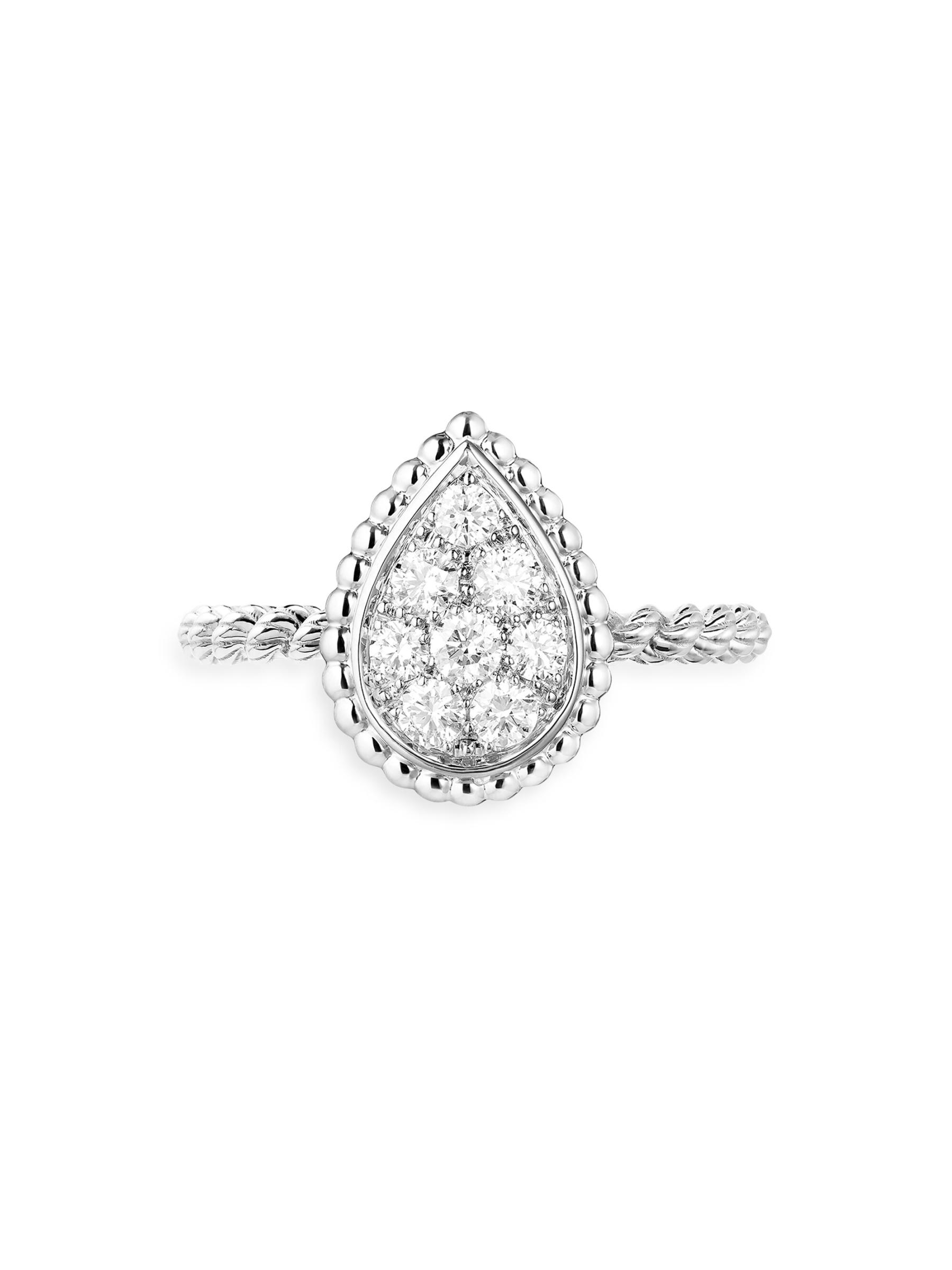 Boucheron サーペントボエーム 18Kホワイトゴールド Boucheron Serpent Boheme 18K White Gold Diamond Single