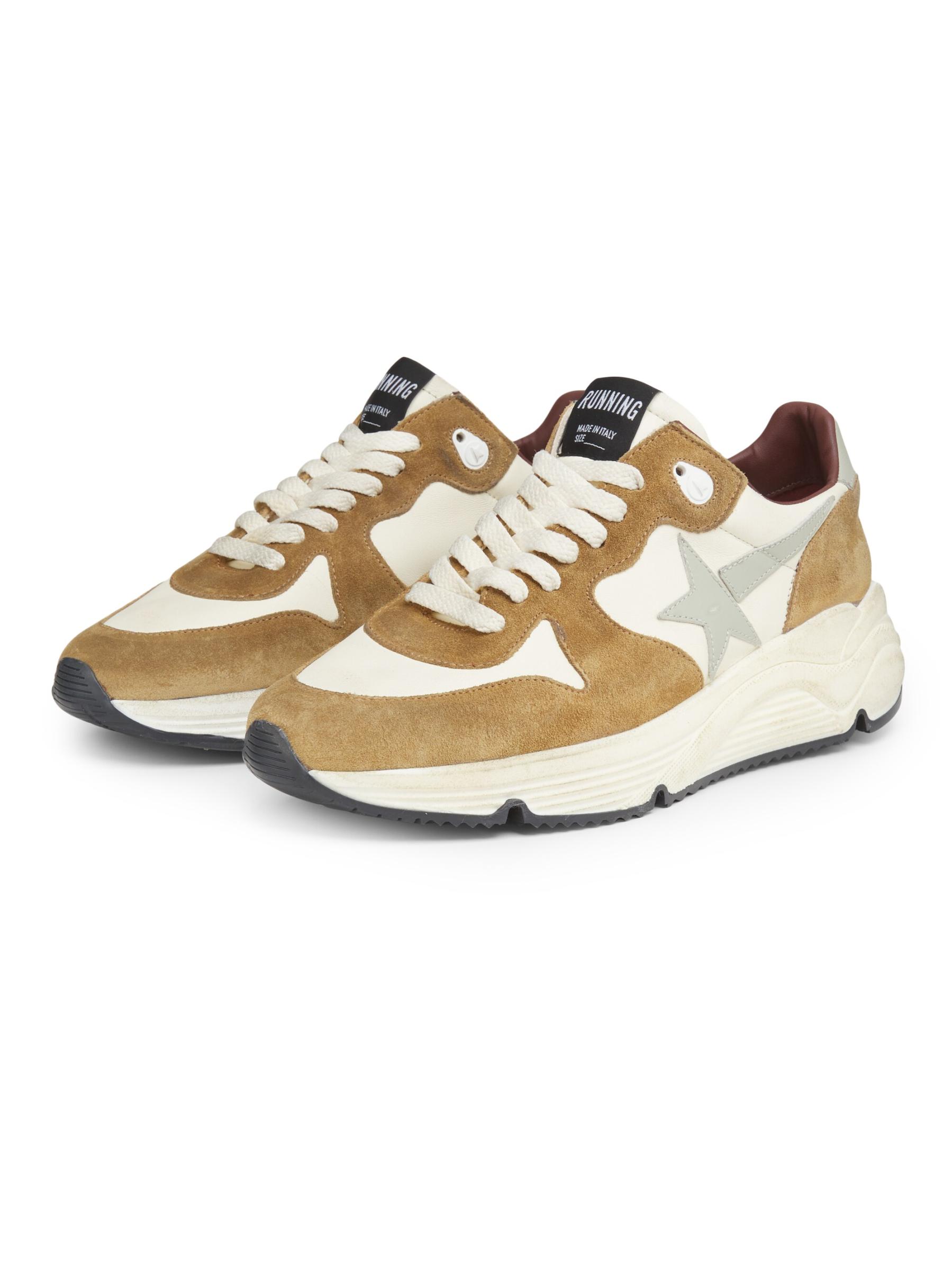 Shop Golden Goose - Running Leather Low-Top Sneakers | Saks