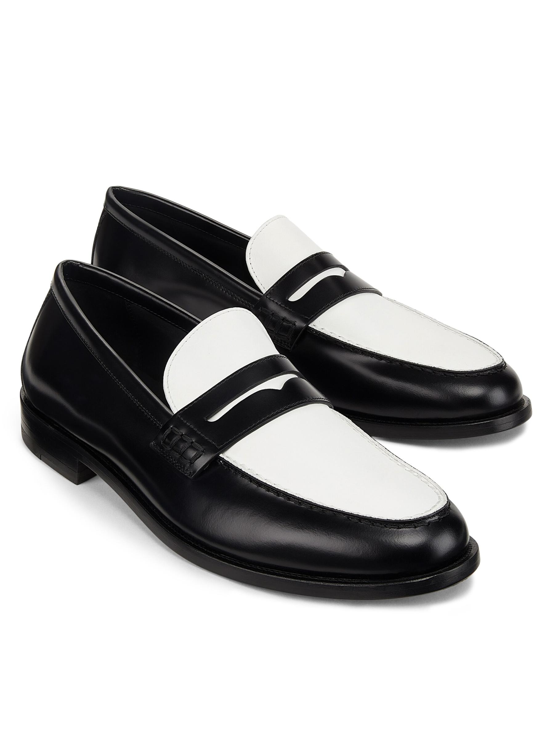 送料込/関税込■Manolo Blahnik■Perry レザーペニーローファー Manolo Blahnik - ペリーレザーペニーローファー をオンライン