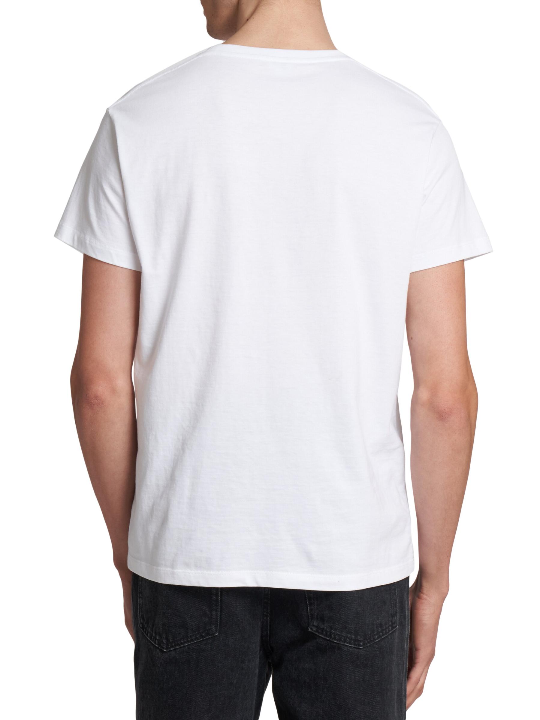 Loewe - アナグラム刺繍Tシャツ をオンライン購入 | Saks Fifth