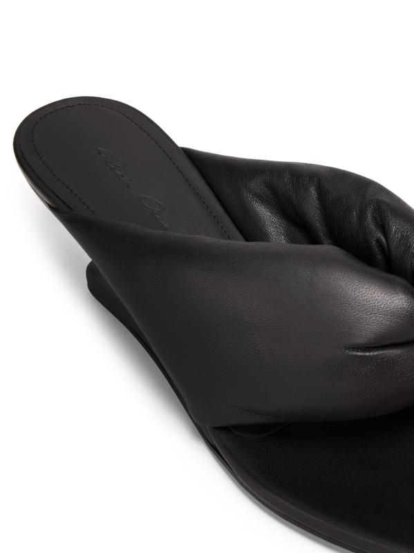 Shop Rick Owens - 45MM Thong Cantilever Sandals | Saks Fifth