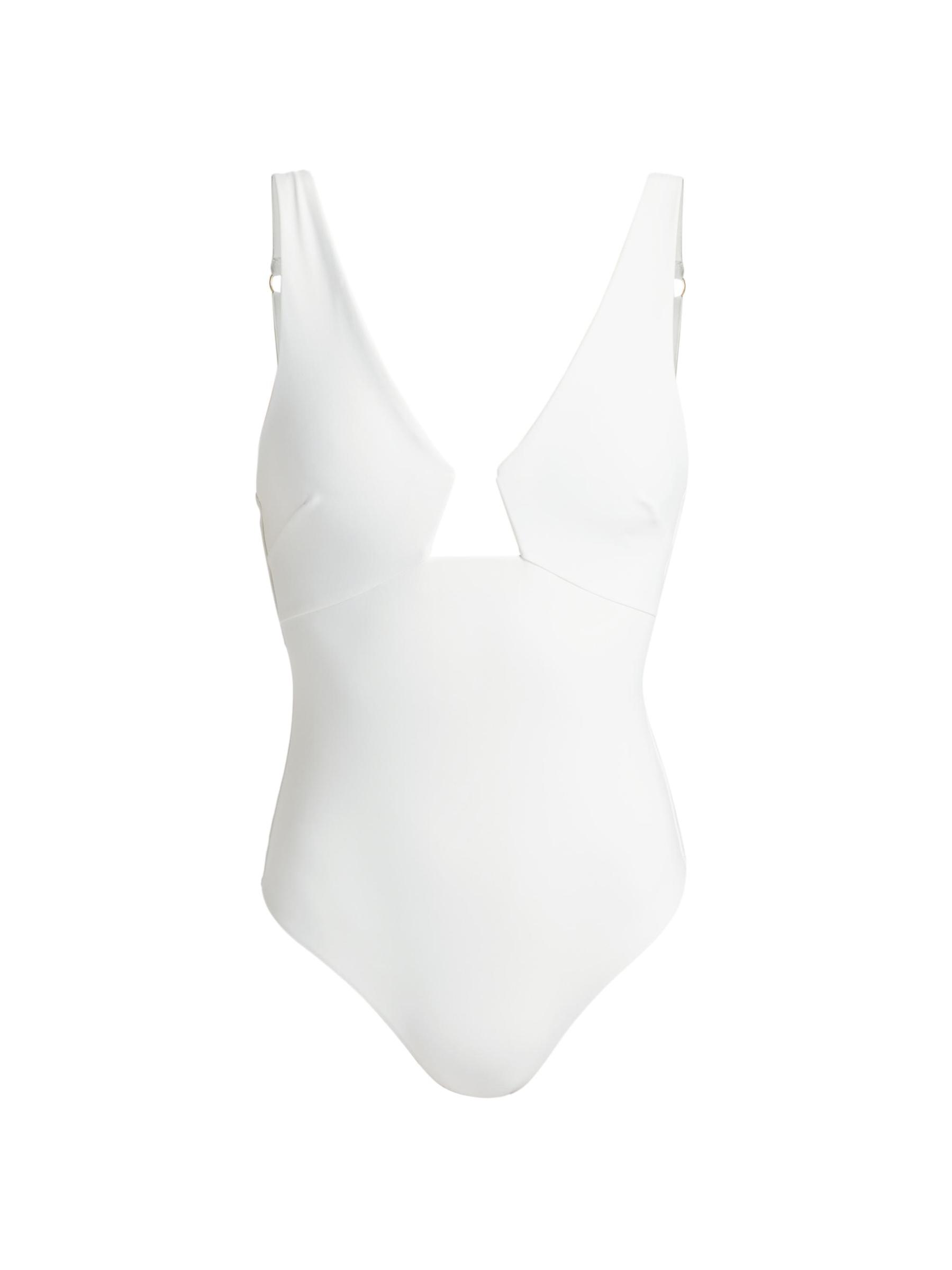 Shop Zimmermann - Coco Wire-Front One-Piece Swimsuit | Saks Fifth