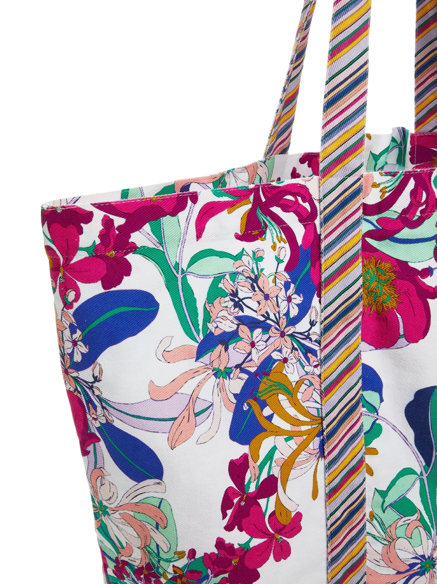 Johnny Was ゼル・コットン・キャンバス・ビーチ・トート Johnny Was Zeru Cotton Canvas Beach Tote | Saks Fifth Avenue