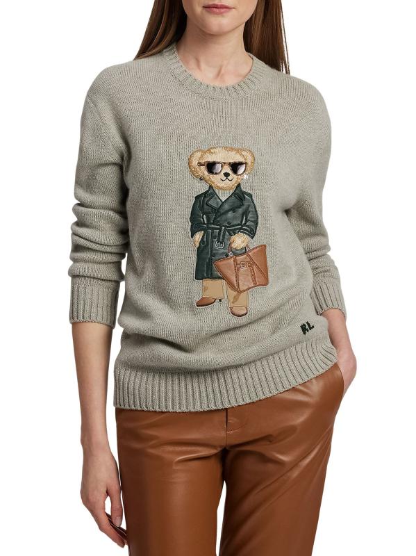 Bear Sweater Mcmaster Nursing Sweater Cashmere Polo Bear Ralph