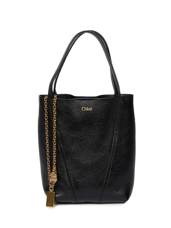 Chloé - スモール・スピン・レザー・トートバッグ をオンライン