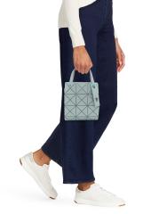 バッグ CARAT BAO BAO ISSEY MIYAKE ASH GREEN Bao Bao Carat Handbag in Ash Green Curated at Jake and Jones