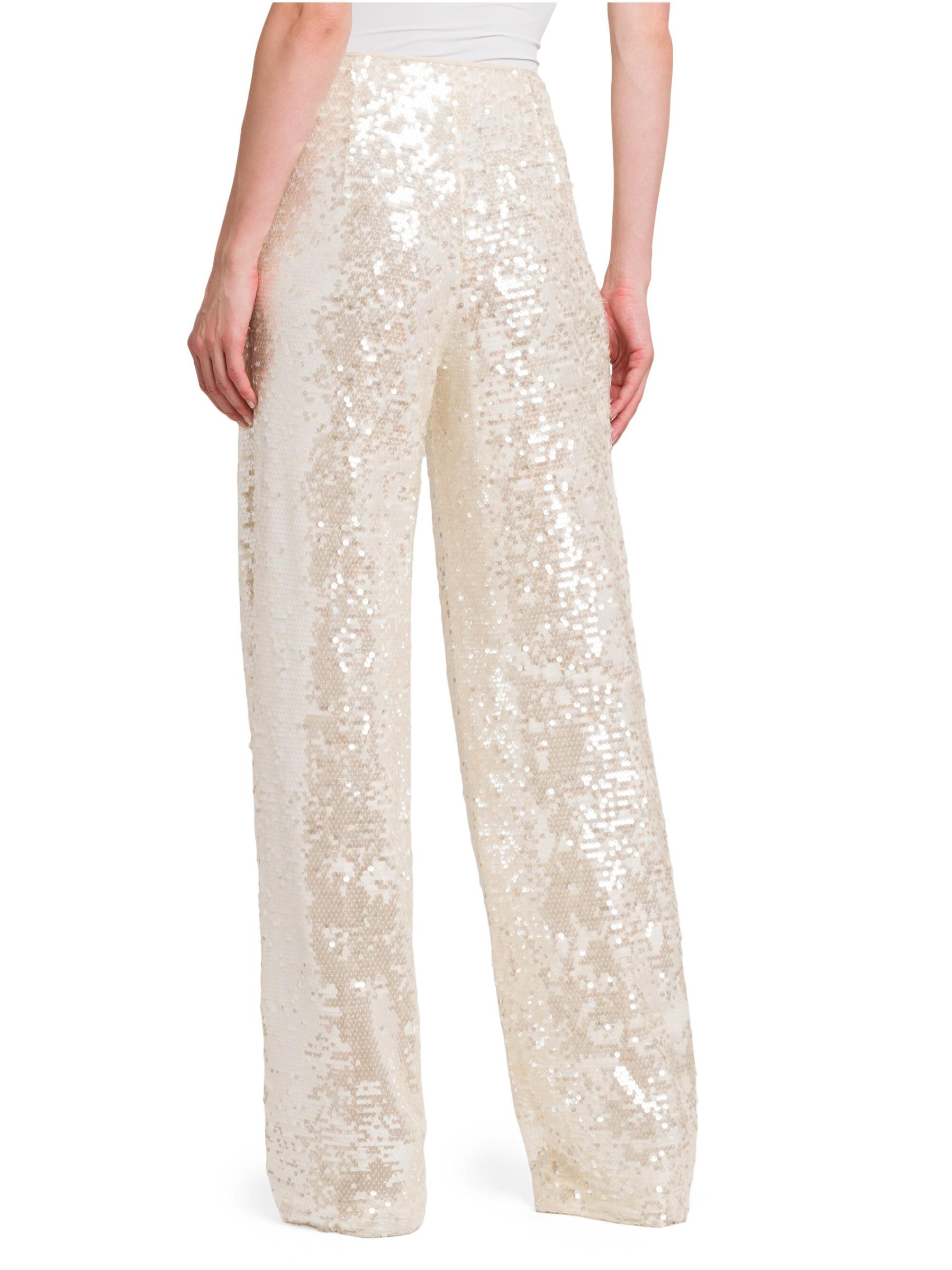 Shop Philosophy di Lorenzo Serafini - Sequined Straight-Leg