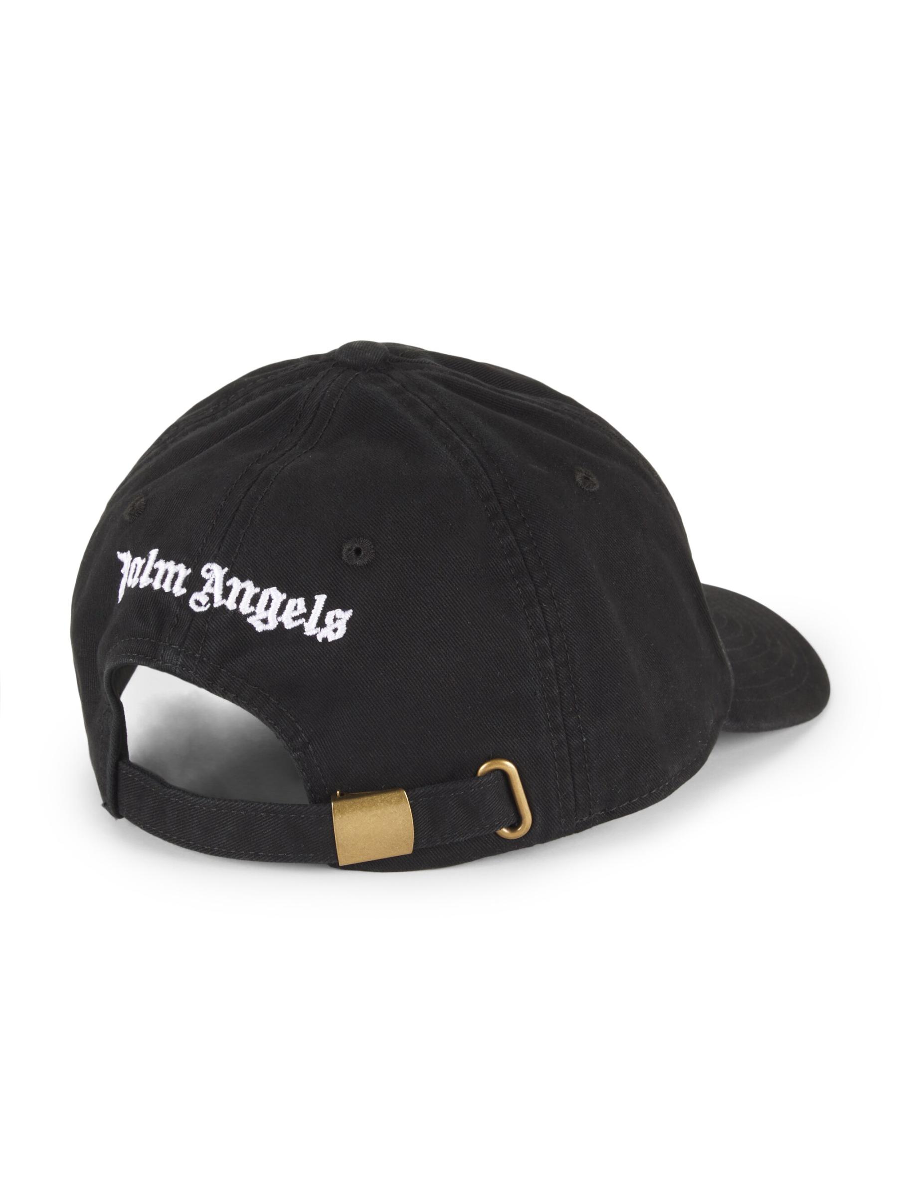 【Palm Angels】モノグラム ロゴ キャップ Palm Angels - モノグラム・ロゴ・キャップ をオンライン購入