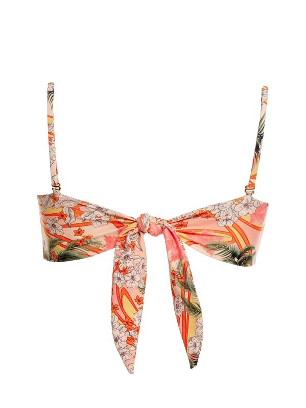 #2: بلوزة بيكيني بأربطة على شكل عين - متعدد الألوان